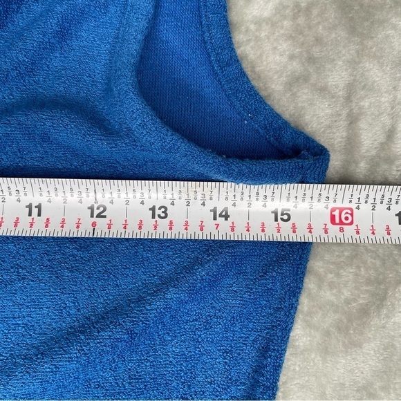 Vintage JCPenney Loungewear Terry Cloth Dress Size Small - Picture 10 of 11
